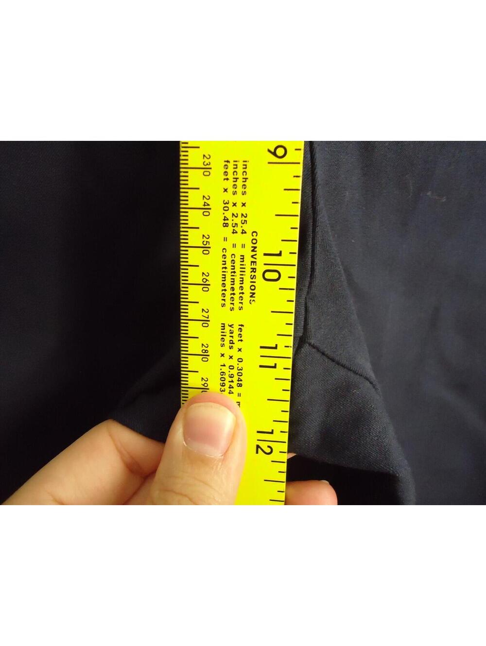 Old Navy Extra High Rise Polished Pixie Skinny Secret Smooth Pockets Navy 8 Tall - Picture 6 of 8